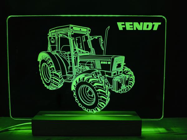 Fendt 280 S Traktor LED Schild